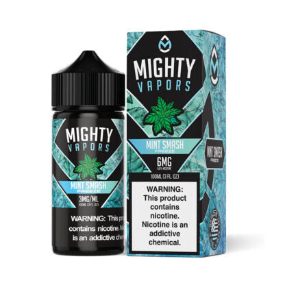 Mighty Vapors (LIQ FB)(100mL)  -  Qty per pack 1 Mint Smash Freeze 00mg