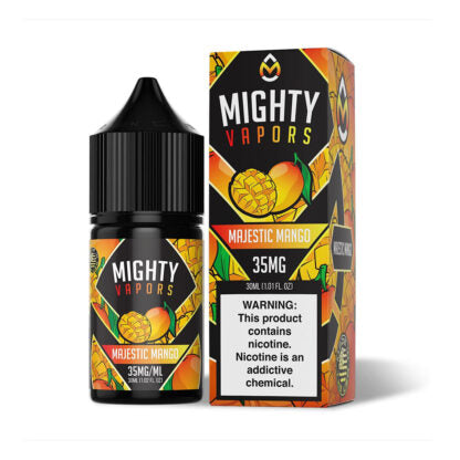 Mighty Vapors (LIQ Salt)(30mL)  -  Qty per pack 1 Majestic Mango 35mg