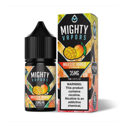 Mighty Vapors (LIQ Salt)(30mL)  -  Qty per pack 1 Majestic Mango Freeze 35mg