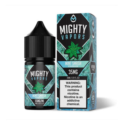 Mighty Vapors (LIQ Salt)(30mL)  -  Qty per pack 1 Mint Smash Freeze 35mg