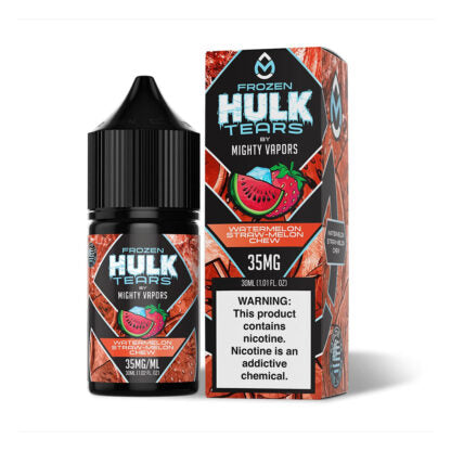 Mighty Vapors (LIQ Salt)(30mL) Hulk Tears  -  Qty per pack 1 Frozen Watermelon 35mg