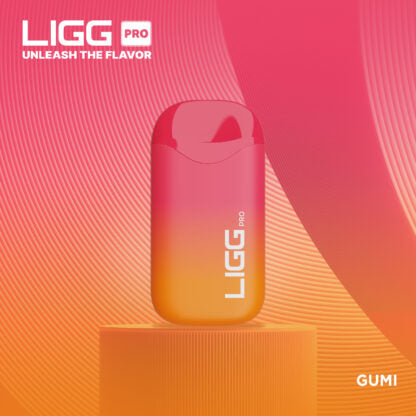 Ligg Pro (Dispo) (5500Puff)(14mL)  -  Qty per pack 10 Gumi 50mg