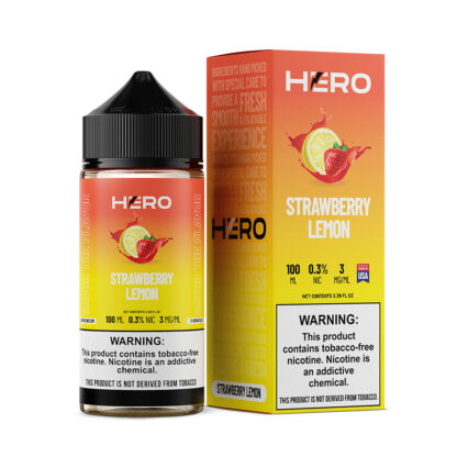 Hero (LIQ FB)(100mL)  -  Qty per pack 1 Strawberry Lemon 03mg