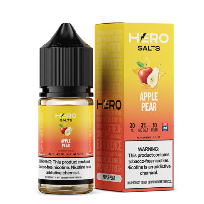 Hero (LIQ Salt)(30mL)  -  Qty per pack 1 Apple Pear 30mg