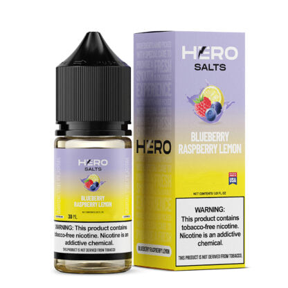 Hero (LIQ Salt)(30mL)  -  Qty per pack 1 Blueberry Raspberry Lemon 50mg