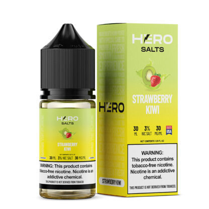 Hero (LIQ Salt)(30mL)  -  Qty per pack 1 Strawberry Kiwi 30mg