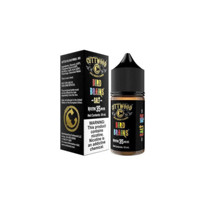 Cuttwood (LIQ Salt)(30mL)  -  Qty per pack 1 Bird Brains 50mg