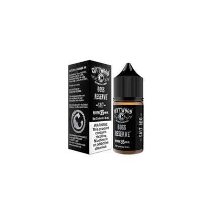 Cuttwood (LIQ Salt)(30mL)  -  Qty per pack 1 Boss Reserve 35mg