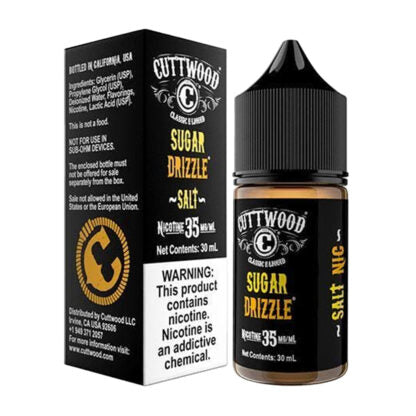 Cuttwood (LIQ Salt)(30mL)  -  Qty per pack 1 Sugar Drizzle 35mg