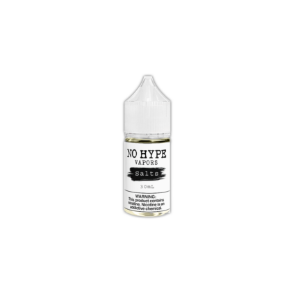 No Hype (LIQ Salt)(30mL)  -  Qty per pack 1 Caramel Tobacco 30mg