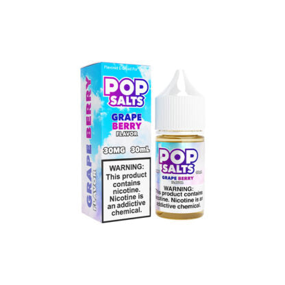 Pop Salts (LIQ Salt)(30mL)  -  Qty per pack 1 Grape Berry 30mg