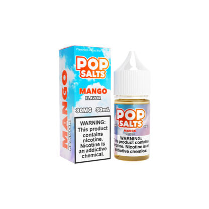 Pop Salts (LIQ Salt)(30mL)  -  Qty per pack 1 Mango 30mg