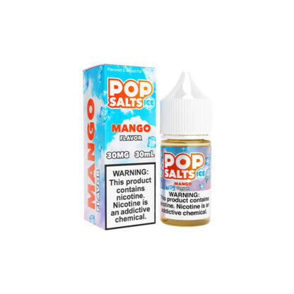 Pop Salts (LIQ Salt)(30mL)  -  Qty per pack 1 Mango Ice 30mg