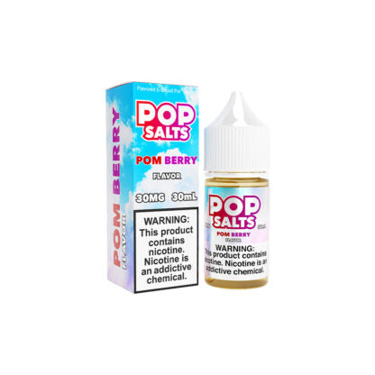 Pop Salts (LIQ Salt)(30mL)  -  Qty per pack 1 Pom Berry 50mg