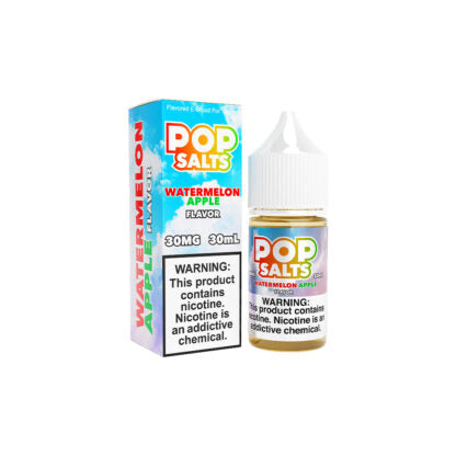 Pop Salts (LIQ Salt)(30mL)  -  Qty per pack 1 Watermelon Apple 30mg