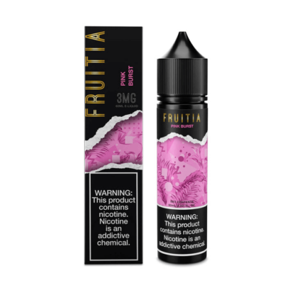 Fruitia (LIQ FB)(60mL)  -  Qty per pack 1 Pink Burst 00mg