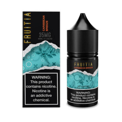 Fruitia (LIQ Salt)(30mL)  -  Qty per pack 1 Caribbean Breeze 35mg