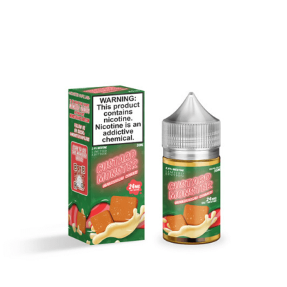 Jam Monster (LIQ Salt)(30mL) Custard  -  Qty per pack 1 Gingerbread Crunch 24mg