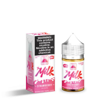 Jam Monster (LIQ Salt)(30mL) Milk  -  Qty per pack 1 Strawberry 24mg