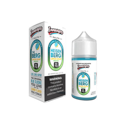 Innevape (LIQ Salt)(30mL)  -  Qty per pack 1 Heisenberg Lemon Sour Menthol 24mg