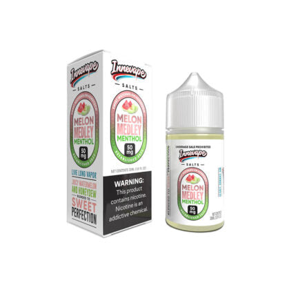 Innevape (LIQ Salt)(30mL)  -  Qty per pack 1 Melon Medley Menthol 24mg