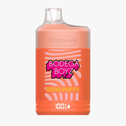 Bodega Bar (Dispo) (8000Puff)(17mL)  -  Qty per pack 10 Peach Mango Watermelon 50mg