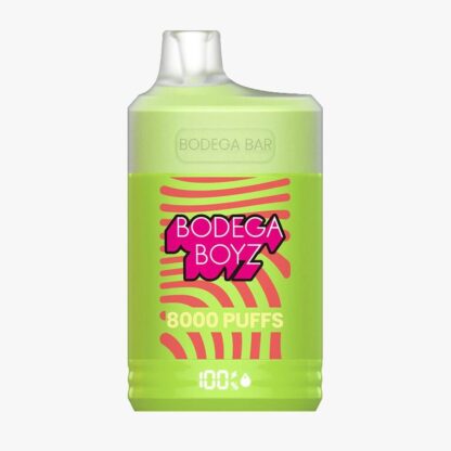 Bodega Bar (Dispo) (8000Puff)(17mL)  -  Qty per pack 10 Strawberry Kiwi Zushi 50mg