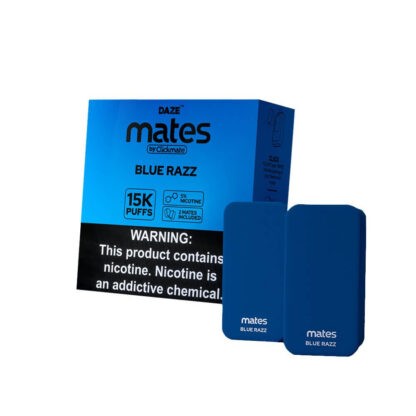 7Daze Click-Mates Pods (Liq Pod)(50mg 18mL; 9mL x2) (2-Pack)  -  Qty per pack 5 Blue Razz