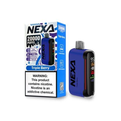 NEXA N20000 (Dispo) (20000Puff)(20mL)  -  Qty per pack 5 Triple-Berry 50mg