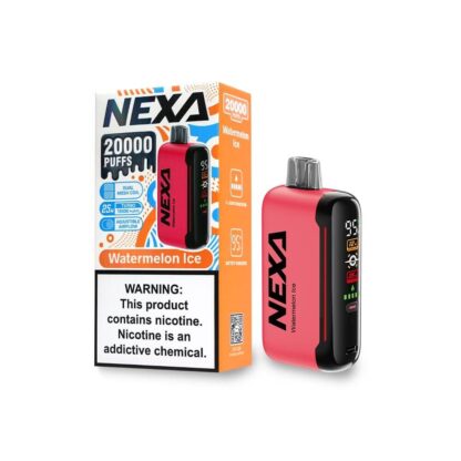 NEXA N20000 (Dispo) (20000Puff)(20mL)  -  Qty per pack 5 Watermelon-Ice 50mg