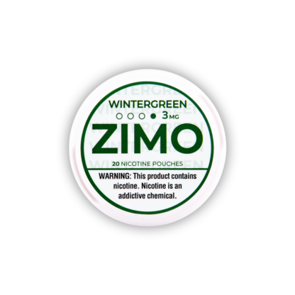 Zimo (DSPLY 5pc)(Nic Pouch)(20ct Can)  -  Qty per pack 1 Wintergreen 03mg (SAS)