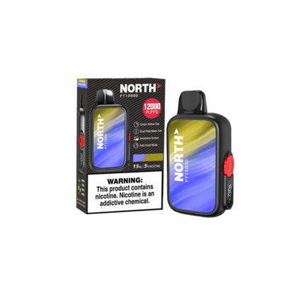 North FT12000 (Dispo) (12000Puff)(15mL)  -  Qty per pack 5 Blueberry Lemon 50mg