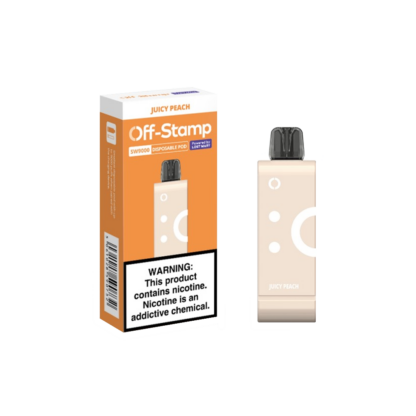 Off Stamp (Dispo Only)(50mg 9000Puff 13mL) SW9000  -  Qty per pack 10 Juicy Peach 50mg