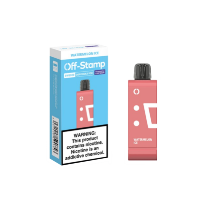 Off Stamp (Dispo Only)(50mg 9000Puff 13mL) SW9000  -  Qty per pack 10 Watermelon Ice 50mg