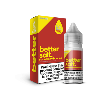 Vapetasia (LIQ Salt)(30mL) Better Salt  -  Qty per pack 1 Strawberry Banana 25mg