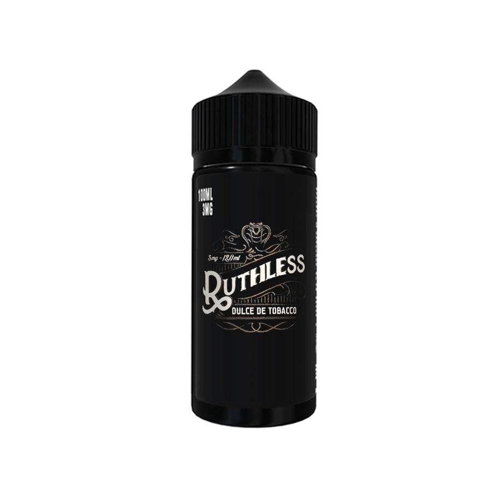 Ruthless (LIQ FB)(100mL)  -  Qty per pack 1 Dulce De Tobacco 00mg