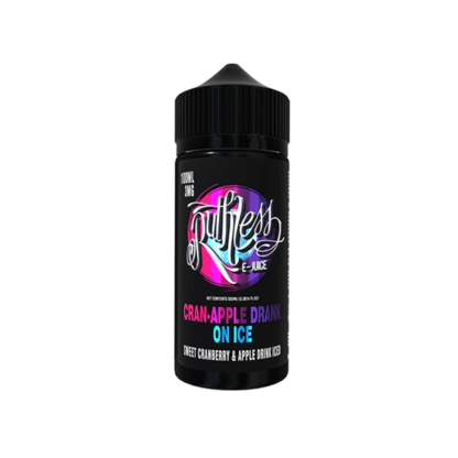 Ruthless (LIQ FB)(100mL)  -  Qty per pack 1 Cran-Apple Drank Ice 03mg