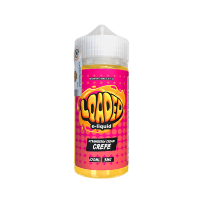 Loaded (LIQ FB)(100mL)  -  Qty per pack 1 Strawberry Cream Crepe 00mg