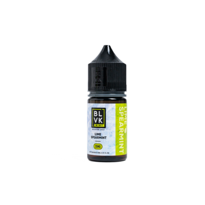 BLVK (LIQ Salt)(30mL) Mint  -  Qty per pack 1 Lime Spearmint Ice 50mg