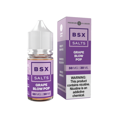 Basix (LIQ Salt)(30mL)  -  Qty per pack 1 Grape Blow Pop 30mg