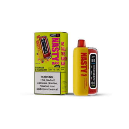 Nasty Bar XL (Dispo) (20000Puff)(17mL)  -  Qty per pack 5 Cushman Strawberry 50mg