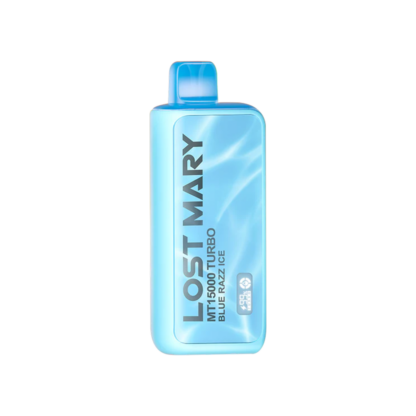 Lost Mary MT15000 Turbo (Dispo) (15000Puff)(16mL)  -  Qty per pack 5 Blue Razz Ice 50mg