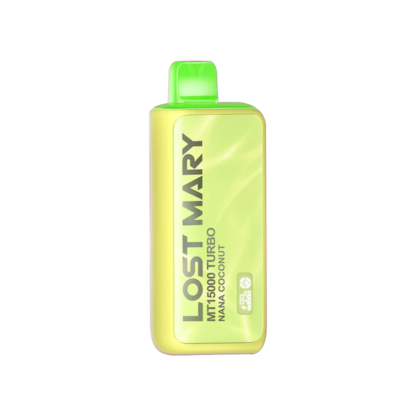 Lost Mary MT15000 Turbo (Dispo) (15000Puff)(16mL)  -  Qty per pack 5 Nana Coconut 50mg