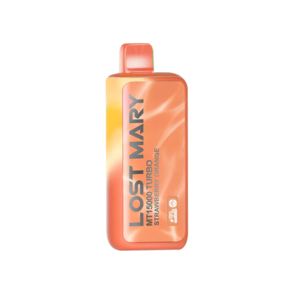 Lost Mary MT15000 Turbo (Dispo) (15000Puff)(16mL)  -  Qty per pack 5 Strawberry Orange 50mg