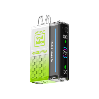 Oxbar Magic Maze 2.0 (Dispo) (30000Puff)(13mL) Pod Juice Edt.  -  Qty per pack 5 Sour Apple Skitz 50mg