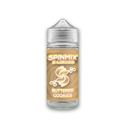 Spinmix E-Liquid (LIQ FB)(100mL)  -  Qty per pack 1 Buttered Cookies 03mg