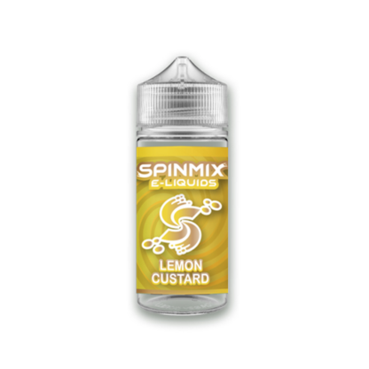 Spinmix E-Liquid (LIQ FB)(100mL)  -  Qty per pack 1 Lemon Custard 03mg