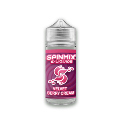 Spinmix E-Liquid (LIQ FB)(100mL)  -  Qty per pack 1 Velvet Berry Cream 03mg