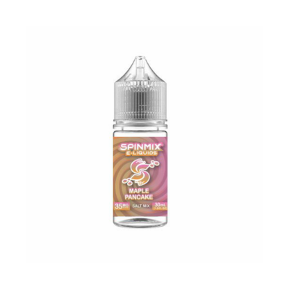 Spinmix E-Liquid (LIQ Salt)(30mL)  -  Qty per pack 1 Maple Pancake 35mg