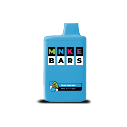 Vapetasia MNKE Bars XL (Dispo) (25000Puff)(18mL)  -  Qty per pack 5 Blue Kiwi Ice 50mg